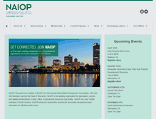 Tablet Screenshot of naiop-wi.org